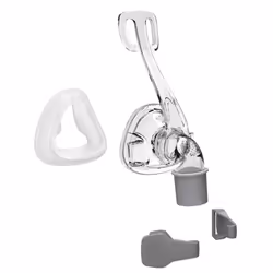 BMC NM4 Nasal Mask CPAP Mask Sleep Mask with Headgear S/M/L Three Size Suitable for CPAP Machine Connect Hose and Nose - M