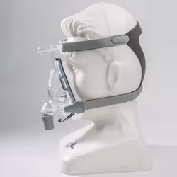BMC F1B Full Face Mask CPAP Auto CPAP BiPAP Mask Wish Headgear for Sleep Apnea Snoring People - S