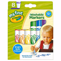 Crayola My First Washable Crayola Markers (Pack of 8)