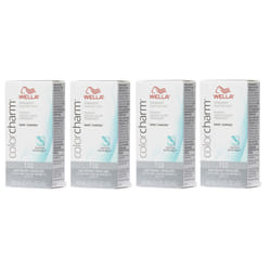) Wella Colour Charm Permanent Liquid Hair Toner - 42ml - T10 (x4