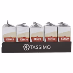 Tassimo Kenco Flat White Coffee Pods (Pack of 5, Total 40 Coffee Capsules)