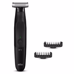 Braun XT3100, Black, 1 mm, 3 mm, 1 mm, Universal, Stainless steel