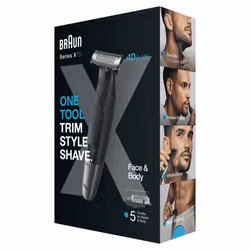 Braun XT5100 Battery 5 mm Wet & Dry Black, Grey
