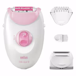 Braun Silk-épil 3 3-031 20 tweezers Pink, White