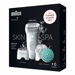 Braun Silk-épil 7 7-081 epilator 40 tweezers White - Additional view 8