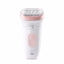 Braun Silk-épil 7 7-000, Pink, White, Armpit, 0.5 mm, Battery, Germany
