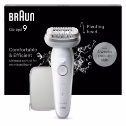 Braun Silk-épil 9 BR2-225328 epilator 40 tweezers Grey, White