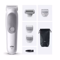 Braun Series 5 BG5550, Wet & Dry, Battery, Grey