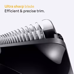 Beard Trimmer Series 5, +5 Styling Tools, Ultra Sharp Blade, 120 Min Runtime, 40 Lengths, Waterproof, PrecisionWheel & Lock, BT5525, Grey