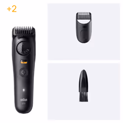 Braun BeardTrimmer 5 BT5500 beard trimmer Battery 20 2 cm Wet & Dry Black