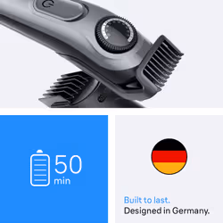 Braun BeardTrimmer 3 BT3560 beard trimmer Battery 40 2 cm Black, Grey - Additional view 7