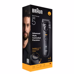 Braun BeardTrimmer 9 BT5520 beard trimmer Battery 40 2 cm Wet & Dry Black - Additional view 2