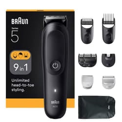 Braun AIO5540 hair trimmers/clipper Black 14 Lithium-Ion (Li-Ion)