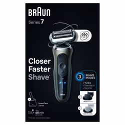 Braun Series 7 72-C7650cc Foil shaver Trimmer Black, Brown - Additional view 6