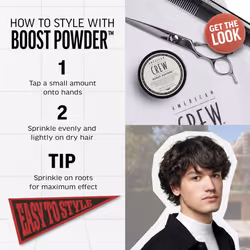 Volume Boost Hair Powder, Adds Thickness & Lift, Matte Finish, Paraben Free & Water Soluble - 20g - Additional view 2