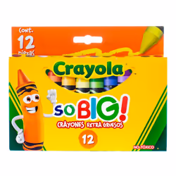 CRAYOLA Crayon Extra Jumbo So Big  12 Pack