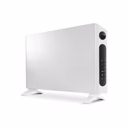 De'Longhi HSX4324E.WH, 2,4KW Thermo convector heater with digital thermostat, LED display, 3 power levels,24h Timer White