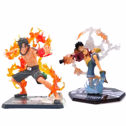 New One Piece Anime Figure Fire Fist Luffy Ace Sanji Battle Model Dolls PVC sabo Action Figurine Zoro Ghost Three-Knife Toys - as the picture, Zoro