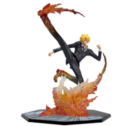New One Piece Anime Figure Fire Fist Luffy Ace Sanji Battle Model Dolls PVC sabo Action Figurine Zoro Ghost Three-Knife Toys - as the picture, Sanji