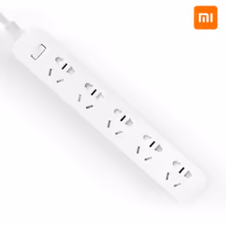 Xiaomi Power Strip With Grounded Surge Protector With 5 Outlets Ports With Flat Plug Powerport