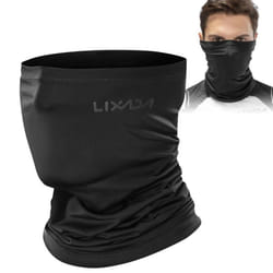 Lixada Cycling Half Face Cover Motorcycle Neck Warmer Riding Neck Gaiter Cooling Climbing Running - black, Type 2