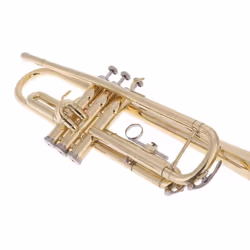 Muslady Trumpet Bb B Flat Brass Exquisite with Mouthpiece Gloves