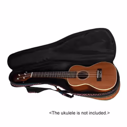 Special National Style 23&quot; Ukelele Ukulele Uke Bag Backpack Case 6mm Cotton Padding Durable