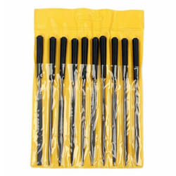 10pcs Guitar Frets Nuts File Set Polished File  Guitar Repairing Tools Professional Guitar Luthier - multicolor