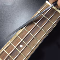 10pcs Guitar Frets Nuts File Set Polished File  Guitar Repairing Tools Professional Guitar Luthier - multicolor
