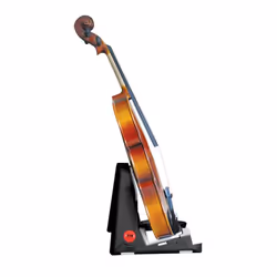 AROMA Folding Instrument Stand for Ukelele Violin Mandolin Foldable Stand Holder A-frame Bracket - black, A-frame Stand