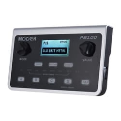 MOOER PE100 Portable Multi-effects Processor Guitar Effect Pedal 39 Effects 40 Drum Patterns 10 - AU Plug