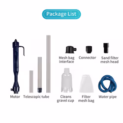 Electric Aquarium Gravel Cleaner Fish Tank Water Changer Vacuum Water Changer Cleaner Water Filter