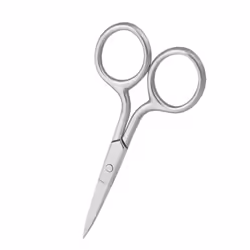 Stainless Steel Beard Trimmer Scissor for Barber Home Use Mini Size Shaving Shear Beard Trimmer Eyebr