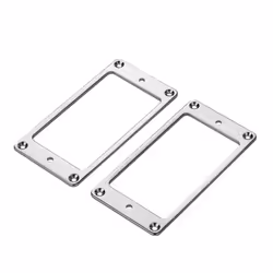 2pcs Pickup Mounting Rings for Humbucker Pickups Cover Frame Set - gold
