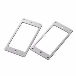 2pcs Pickup Mounting Rings for Humbucker Pickups Cover Frame Set - gold