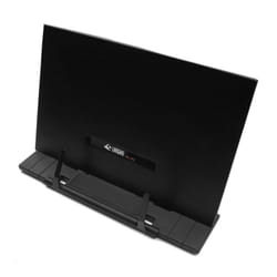 Foldable Desktop Music Stand Portable Cookbook Tablet Book Reading Metal Stand Holder Bracket Black