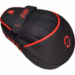 RDX Boxing Pads Curved Focus Mitts, Maya Hide Leather KARA Hook and jab Training Pads, Adjustable Strap Ventilated, MMA Muay Thai Kickboxing Coaching