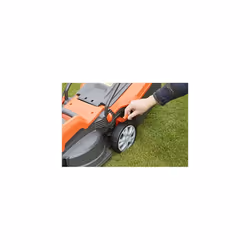 Speedi-Mo 360C Electric Wheeled Lawn Mower, 1500 W, Cutting Width 36 cm, Orange/black