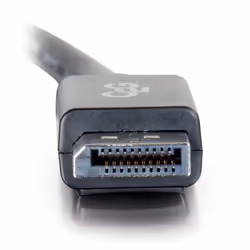 C2G 3m DisplayPort Cable with Latches 8K UHD M/M - 4K - Black - Additional view 5