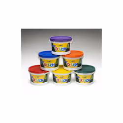 Crayola Llc Formerly Binney & Smith Crayola Dough Set Of 6 Tubs Red Orange Green Yellow Purple Blue