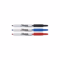 Sanford Brands Sharpie Fine Point Retractable Markers, Red