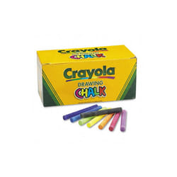 Crayola.  Colored Drawing Chalk  Six Each of 24 Assorted Colors  144 Sticks/Set