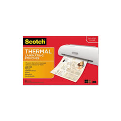 3M & Commercial Tape Div  Menu Size Thermal Laminating Pouches, 3 mil.