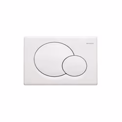 Geberit Dual Flush Actuator Plates, Sigma - White
