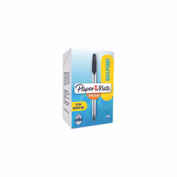 Papermate Medium Point Ballpoint Pens 1.0 mm., Black - 60 Count