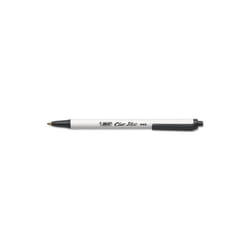 Bic Corporation  Clic Stic Ballpoint Retractable Pen, 1 mm, Black, 24/Pk