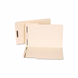 Universal Manila Folders- 2 Fasteners- 1/3 Tab- Legal- 50/Box