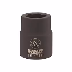 Stanley Tools DWMT75178OSP Impact 0.75 Drive Socket, 0.875 in.