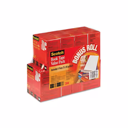 3M  Book Repair Tape 8-Roll Multi-Pack  15-Yard Rolls  3   Core