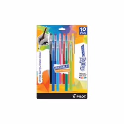 Pilot  0.7 mm Frixion Color Sticks Erasable Gel Ink Pen, Assorted Color - Pack of 10